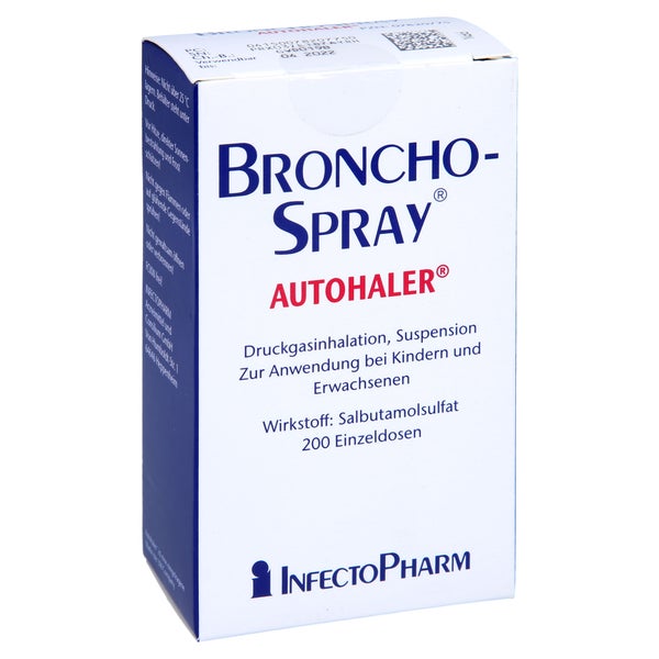 BRONCHOSPRAY Autohaler 0,1 mg/Sprühstoß 200 ED 200 Sp
