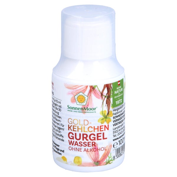 Gurgelwasser ohne Alkohol SonnenMoor 100 ml