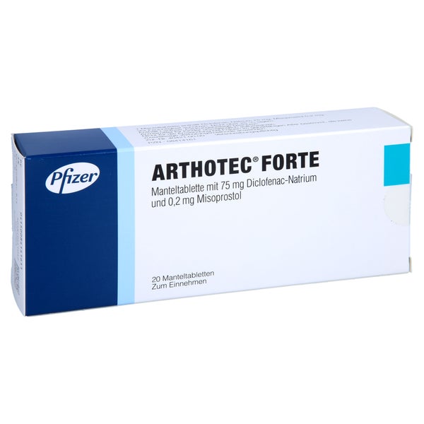 Arthotec Forte Manteltabletten 20 St