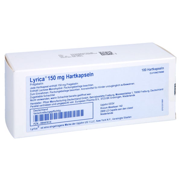 Lyrica 150 mg Hartkapseln 100 St