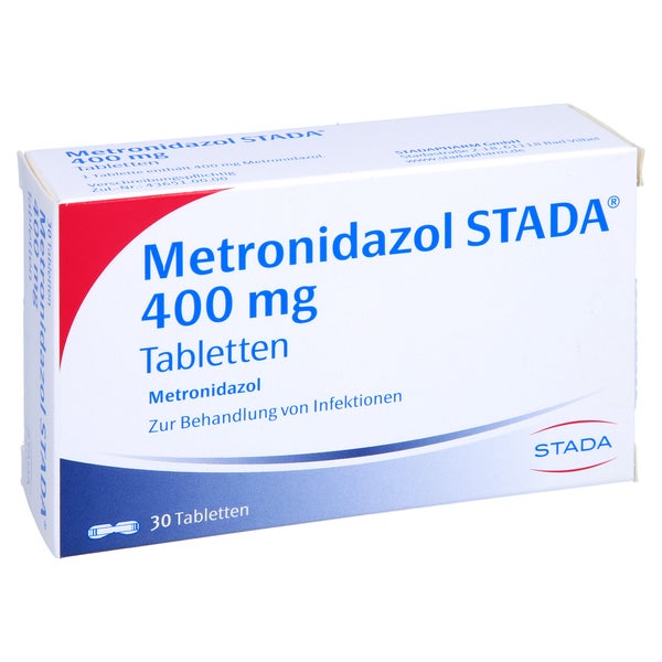 Metronidazol Stada 400 mg Tabletten 30 St