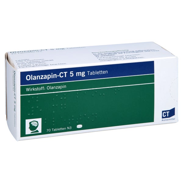 Olanzapin-ct 5 mg Tabletten 70 St