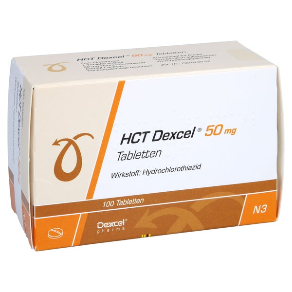 HCT Dexcel 50 mg Tabletten 100 St