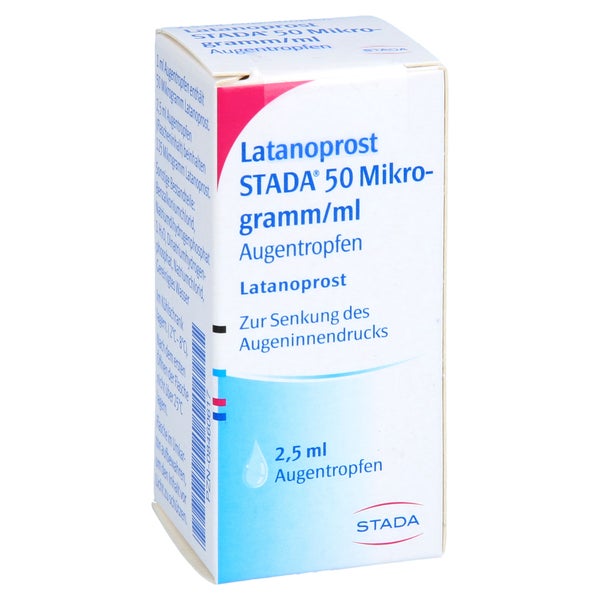 LATANOPROST STADA 50 Mikrogramm/ml Augentropfen 2,5 ml