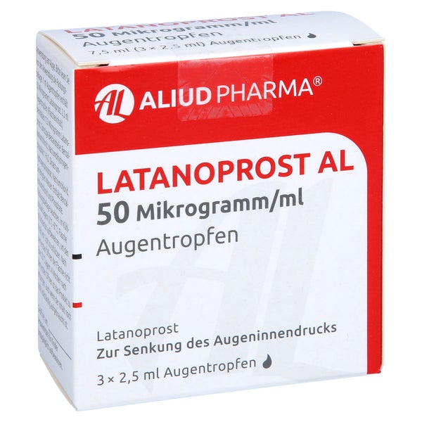 LATANOPROST AL 50 Mikrogramm/ml Augentropfen 3X2,5 ml