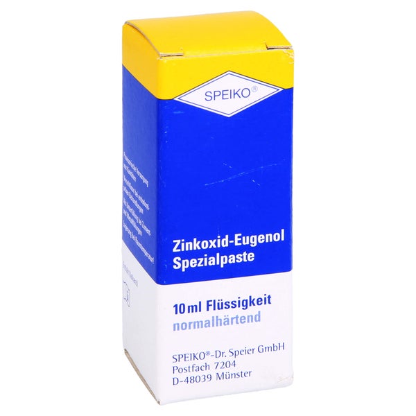 Zinkoxid-eugenol Spezialpaste Normalhärt 10 ml