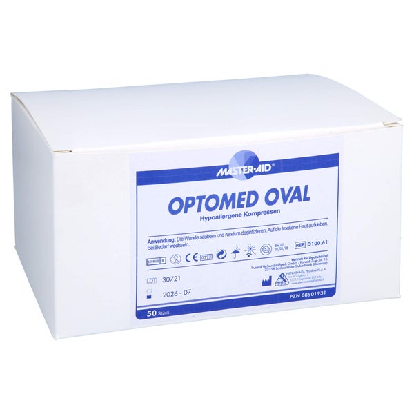 Optomed oval Wundverband selbstkl.Master 50 St
