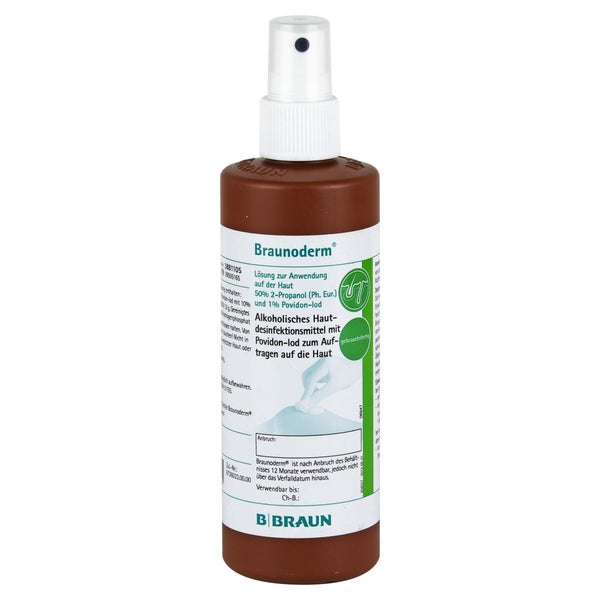 Braunoderm Lösung Sprühflasche 250 ml