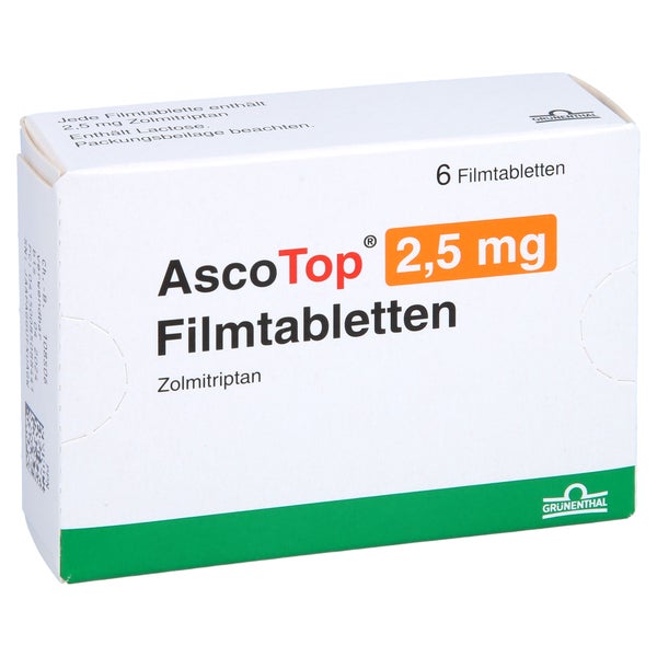 Ascotop 2,5 mg Filmtabletten 6 St