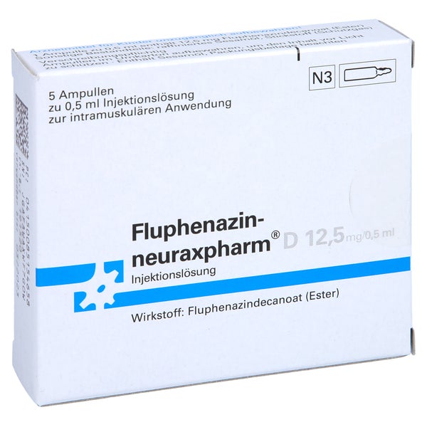 FLUPHENAZIN-neuraxpharm D 12,5 Injektionslösung 5X0,5 ml