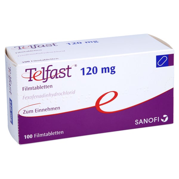Telfast 120 mg Filmtabletten 100 St