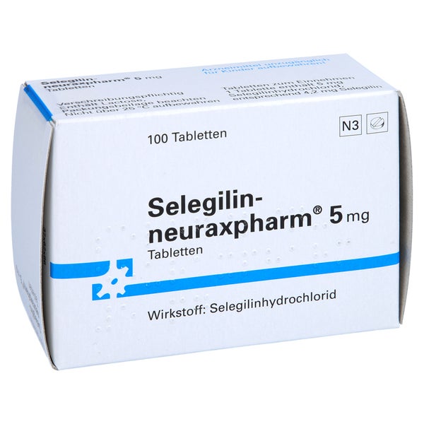 Selegilin-neuraxpharm 5 mg Tabletten 100 St