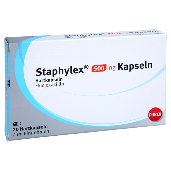 Staphylex 500 mg Kapseln 20 St