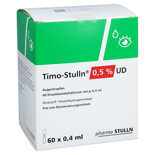 Timo-stulln 0,5% UD Augentropfen 60X0,4 ml