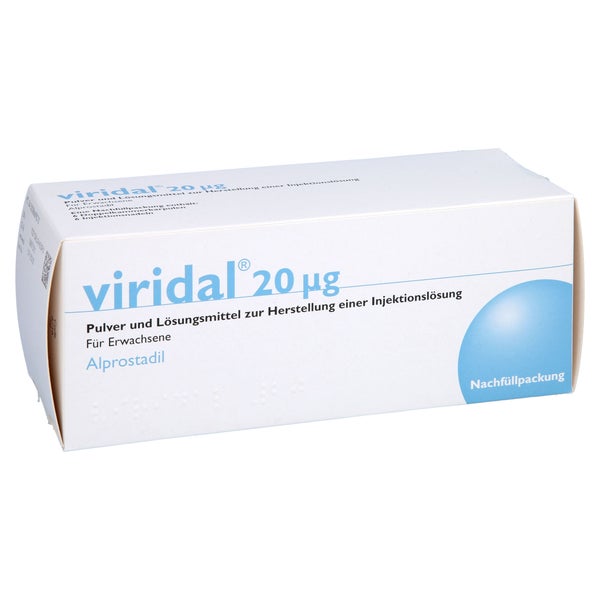 VIRIDAL 20 µg Karpulen Plv.u.LM z.Her.e.Inj.-Lsg. 6 St