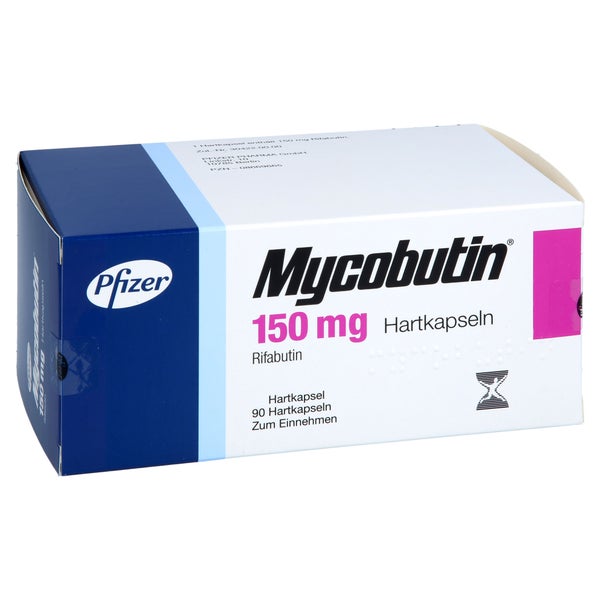 Mycobutin 150 mg Hartkapseln 90 St