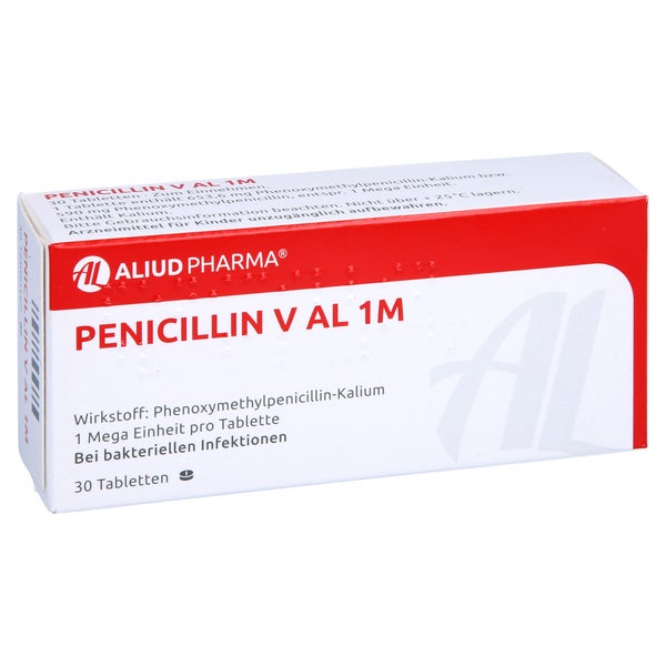 Penicillin V AL 1 M Tabletten 30 St