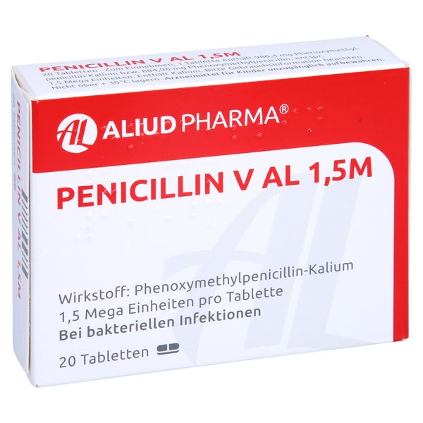 Penicillin V AL 1,5 M Tabletten 20 St
