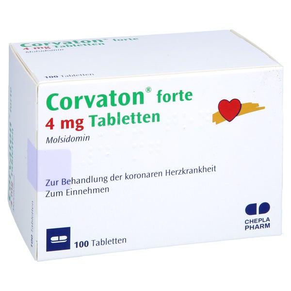 Corvaton Forte 4 mg Tabletten 100 St