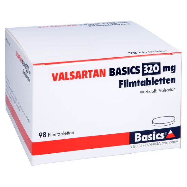 Valsartan Basics 320 mg Filmtabletten 98 St