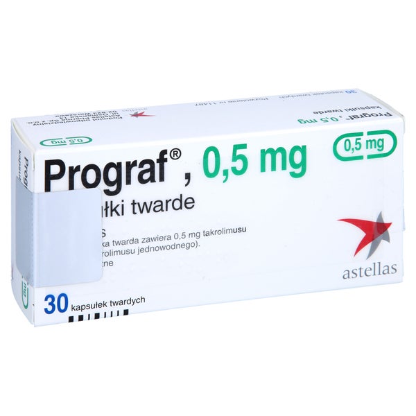 Prograf 0,5 mg Hartkapseln 30 St