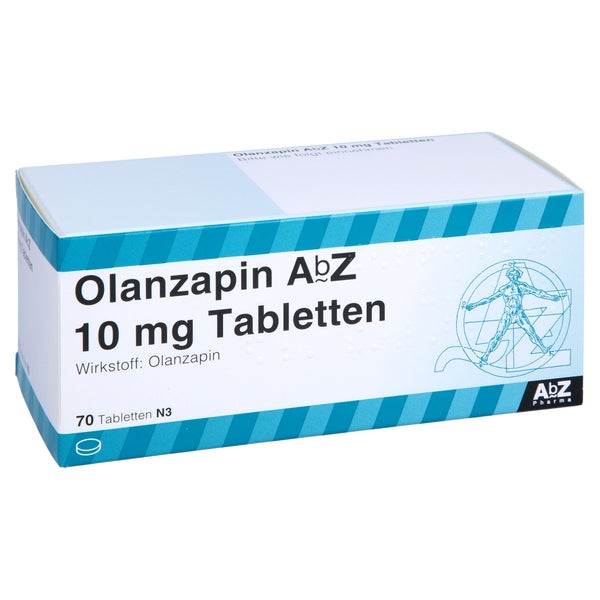 Olanzapin AbZ 10 mg Tabletten 70 St