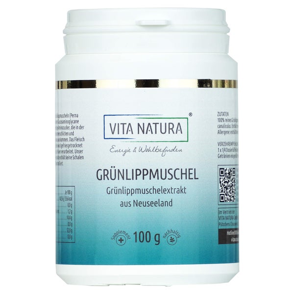 Grünlippmuschel Pulver 100 g