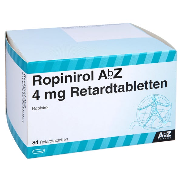 Ropinirol AbZ 4 mg Retardtabletten 84 St