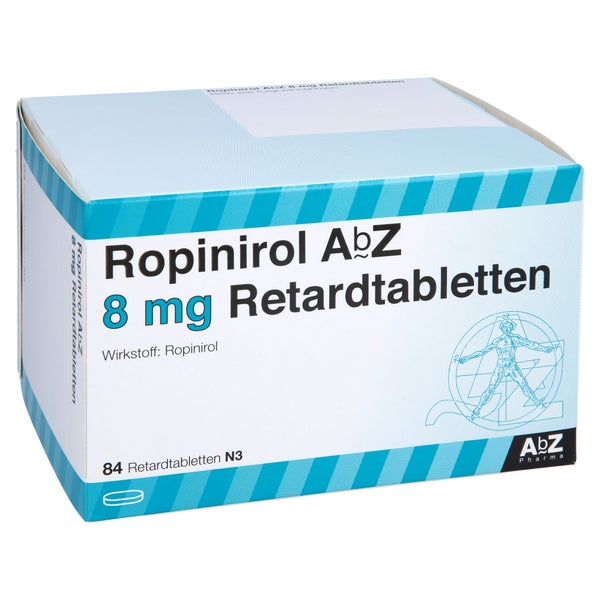 Ropinirol AbZ 8 mg Retardtabletten 84 St