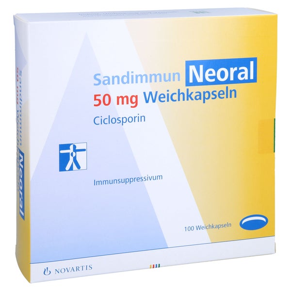 Sandimmun Neoral 50 mg Weichkapseln 100 St