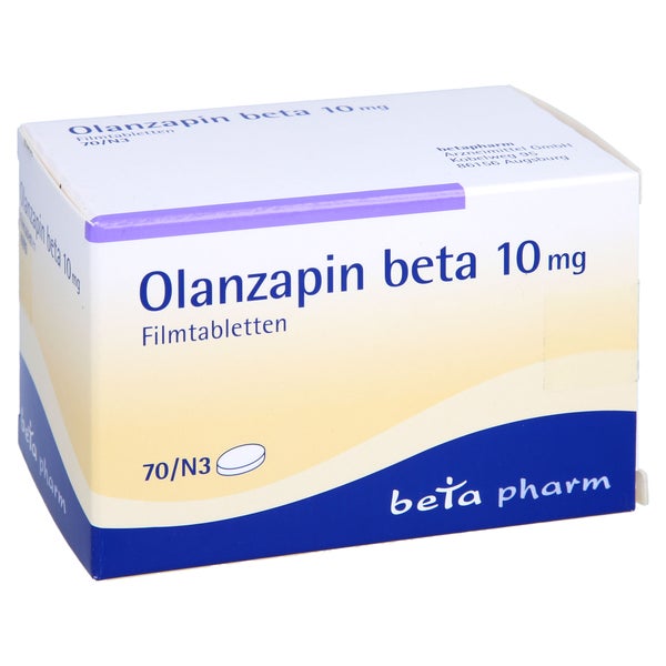 Olanzapin beta 10 mg Filmtabletten 70 St