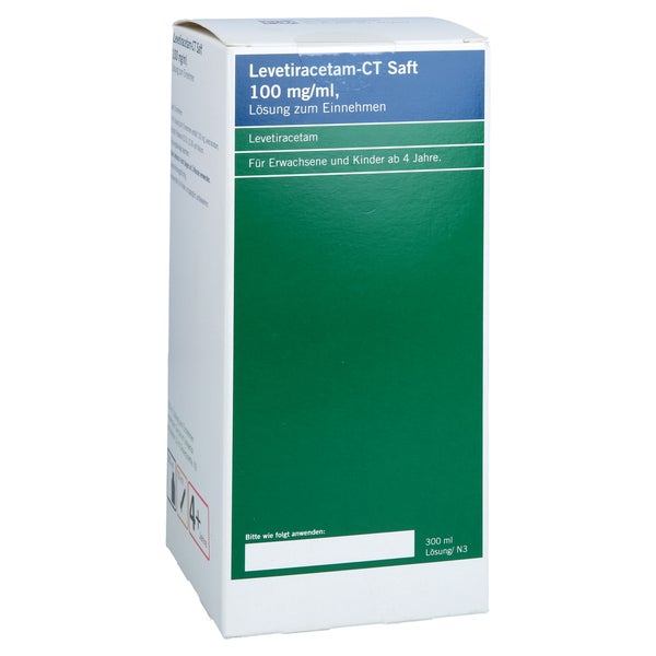 LEVETIRACETAM-CT Saft 100 mg/ml 10ml Dosierspr. 300 ml