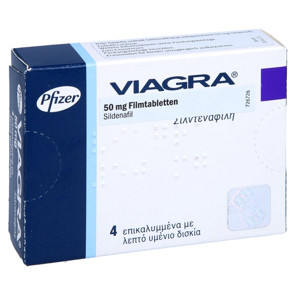Viagra 50 mg Filmtabletten 4 St