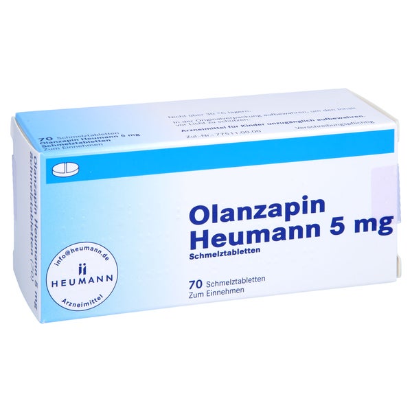 Olanzapin Heumann 5 mg Schmelztabletten 70 St