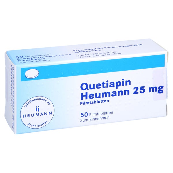 Quetiapin Heumann 25 mg Filmtabletten 50 St
