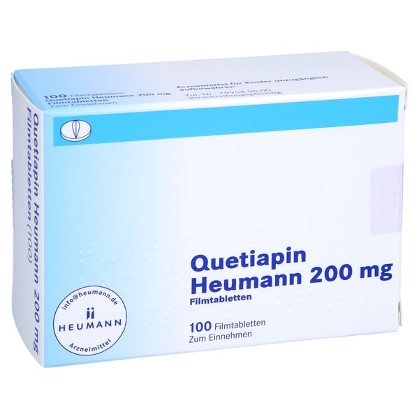 Quetiapin Heumann 200 mg Filmtabletten 100 St