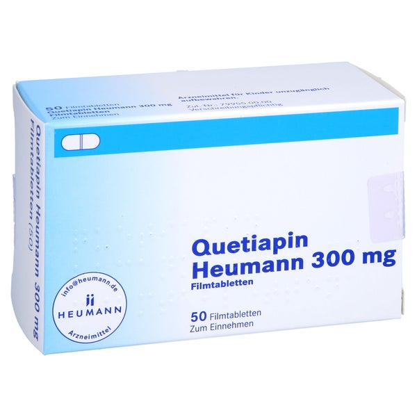 Quetiapin Heumann 300 mg Filmtabletten 50 St
