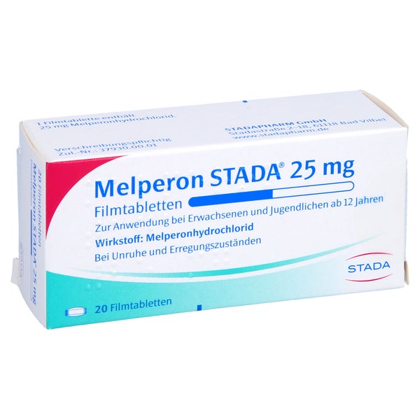 Melperon Stada 25 mg Filmtabletten 20 St