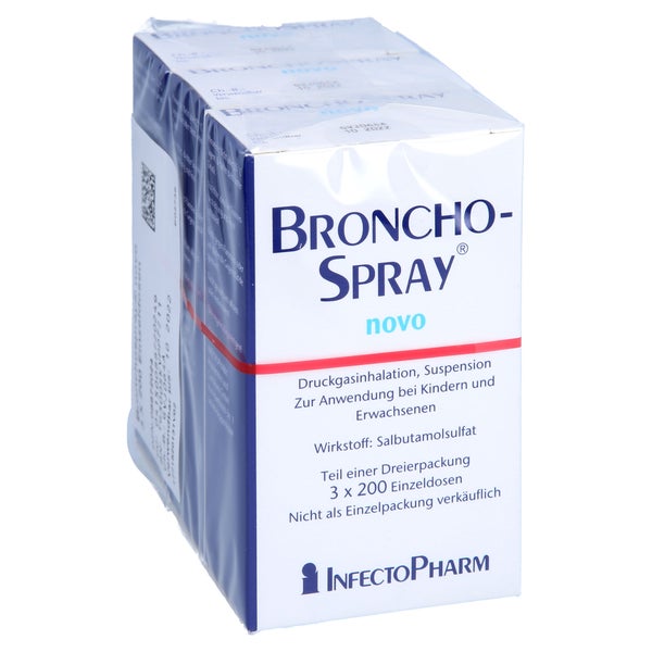 BRONCHOSPRAY novo 0,1 mg/Sprühstoß 3x200 ED 3 St