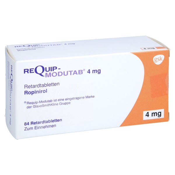 Requip-modutab 4 mg Retardtabletten 84 St
