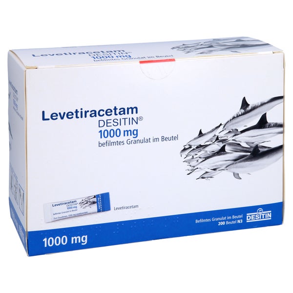 Levetiracetam Desitin 1000 mg Granulat 200 St