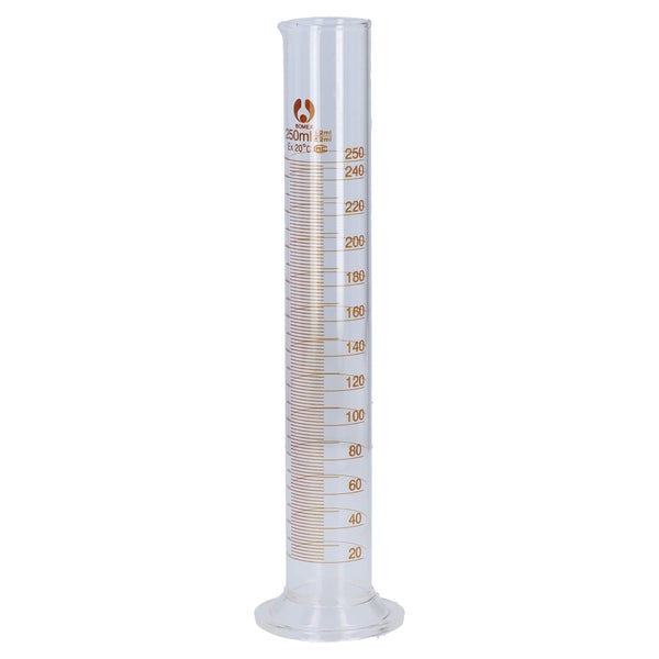 Messzylinder Glas Graduiert 250 ml 1 St