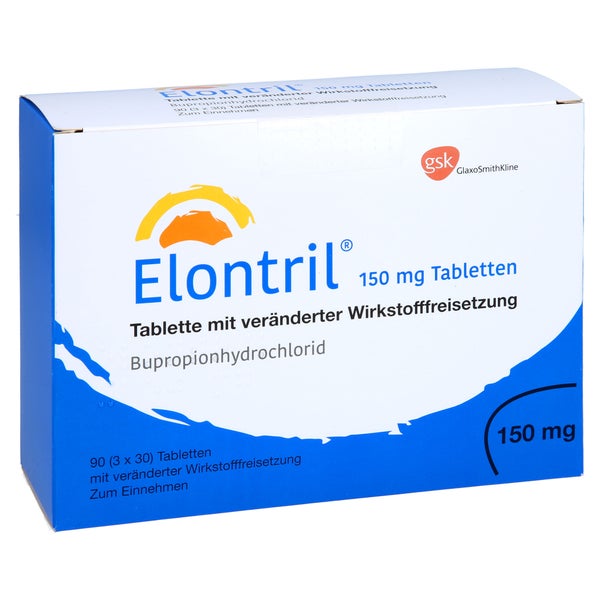 ELONTRIL 150 mg Tabletten m.veränd.Wirkst.-Frs. 3X30 St