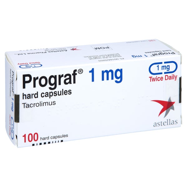 Prograf 1 mg Hartkapseln 100 St