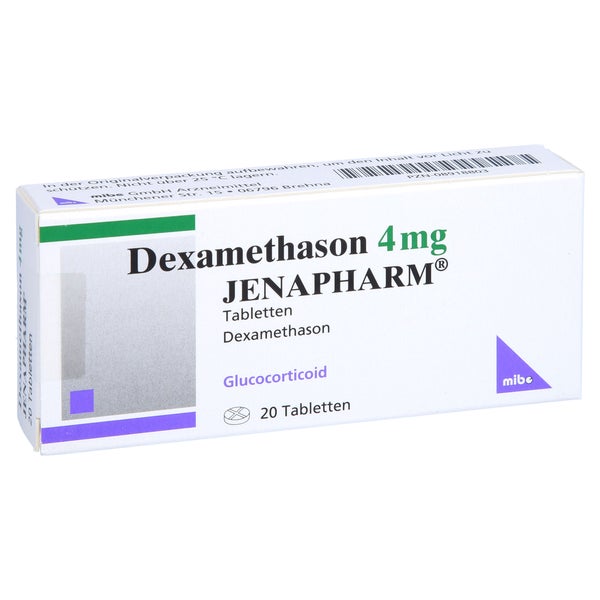 Dexamethason 4 mg JENAPHARM Tabletten 20 St