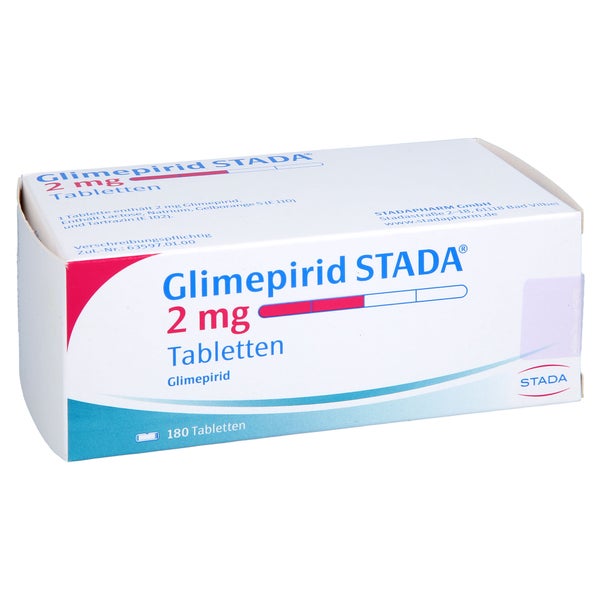 Glimepirid Stada 2 mg Tabletten 180 St