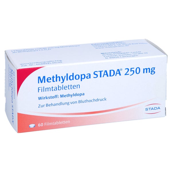 Methyldopa Stada 250 mg Filmtabletten 60 St