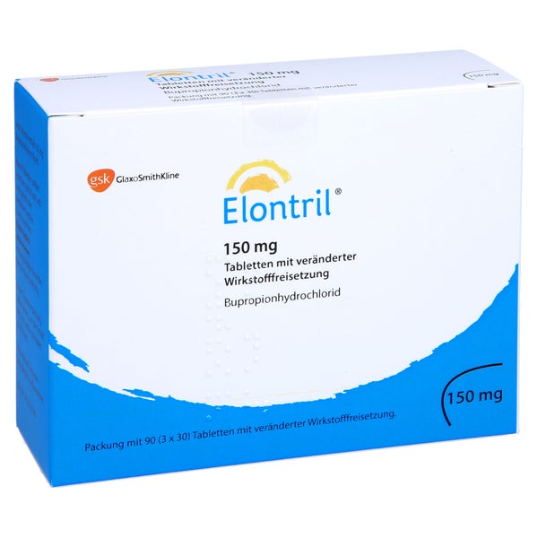ELONTRIL 150 mg Tabletten m.veränd.Wirkst.-Frs. 3X30 St