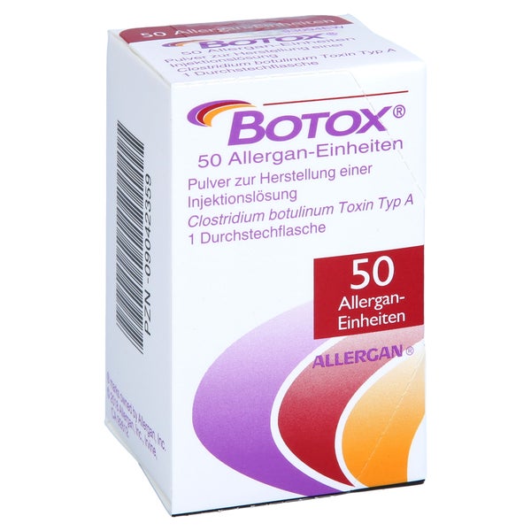BOTOX 50 Allergan-Einheiten Plv.z.Her.e.Inj.-Lsg. 1 St