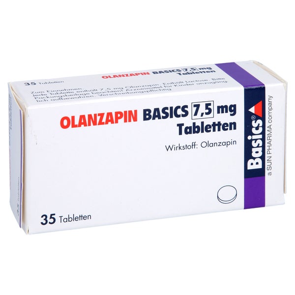 Olanzapin Basics 7,5 mg Tabletten 35 St